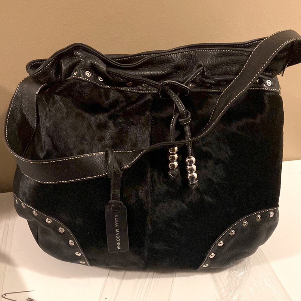 Aqua Madonna large Bag NWOT